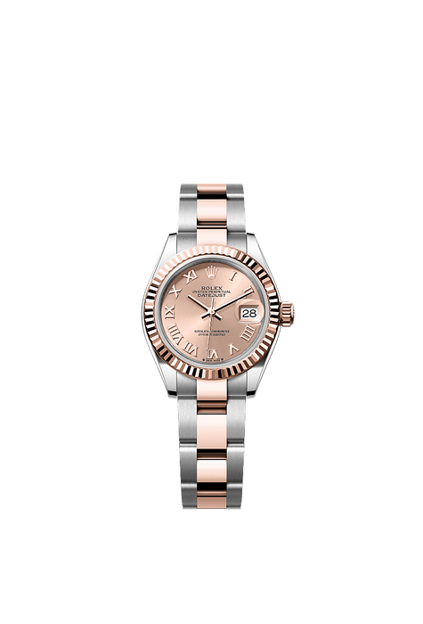 Rolex Two-Tone (RG/SS) Datejust - 28mm - Rosé-colour - Oyster