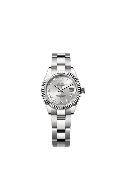 Rolex Stainless Steel Datejust - 28mm - Silver - Oyster