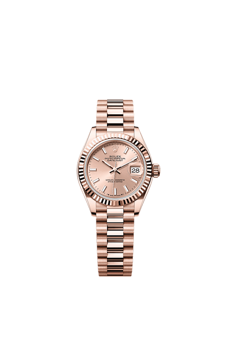 Rolex Rose Gold Datejust - 28mm - Rosé-colour - President