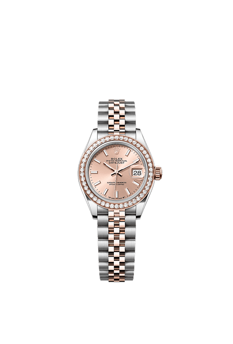 Rolex Two-Tone (RG/SS) Datejust - 28mm - Rosé-colour - Jubilee