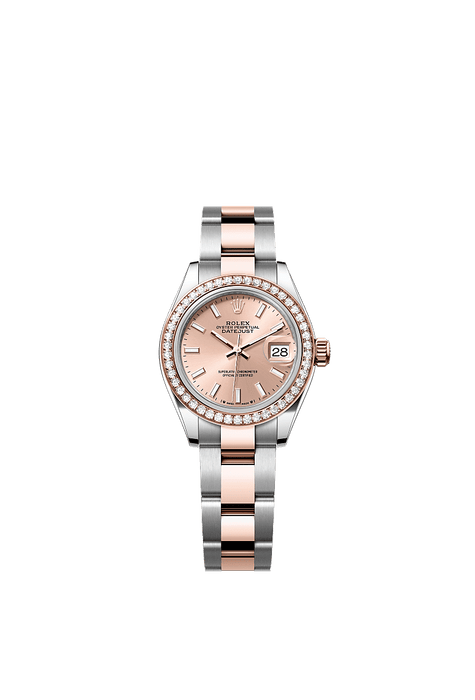 Rolex Two-Tone (RG/SS) Datejust - 28mm - Rosé-colour - Oyster