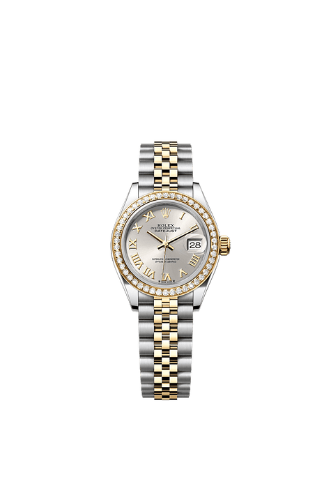 Rolex Two-Tone (YG/SS) Datejust - 28mm - Silver - Jubilee