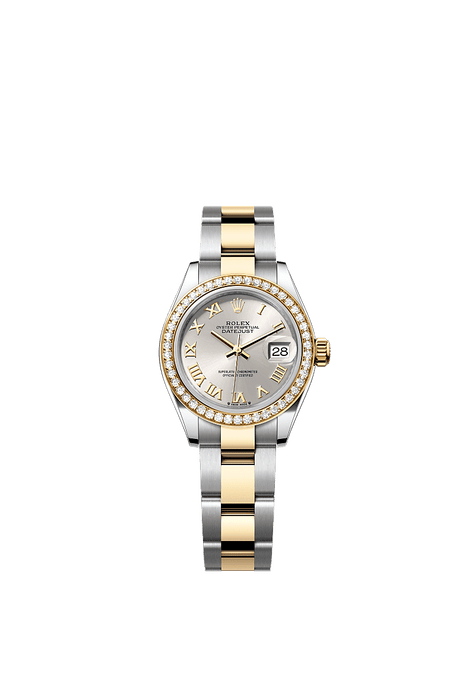 Rolex Two-Tone (YG/SS) Datejust - 28mm - Silver - Oyster