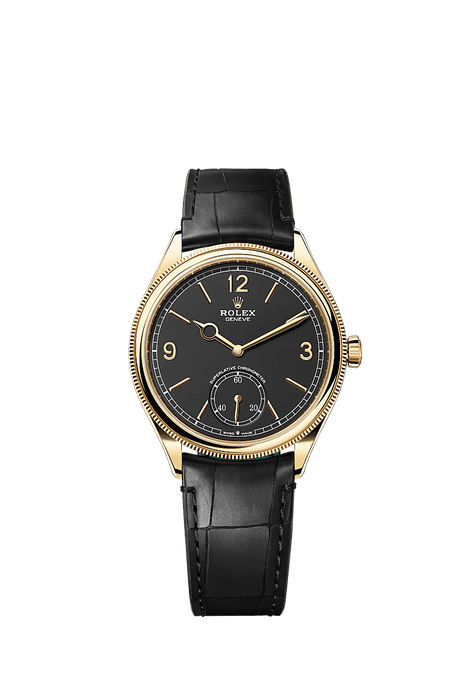 Rolex Yellow Gold 1908 - 39mm - Intense black