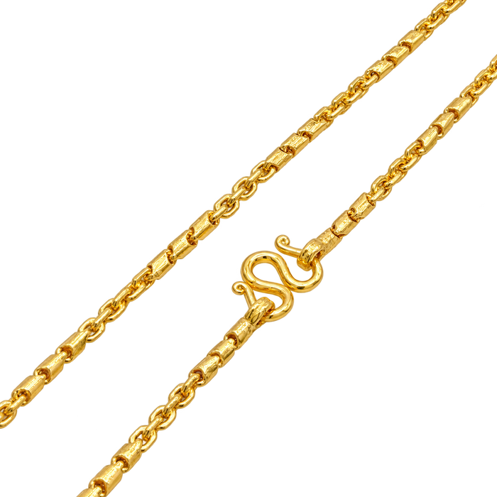 2.5MM Bullet & Anchor Link Chain refined studio photo