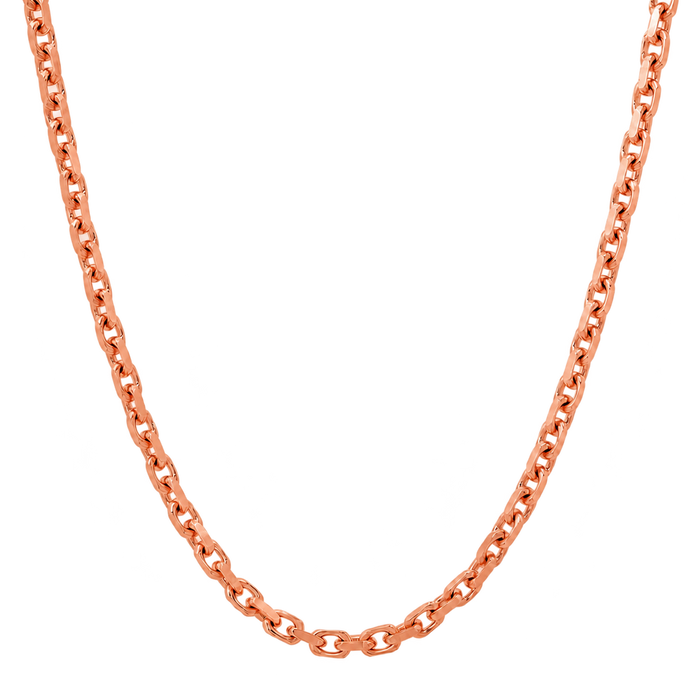 3.2MM Squared Cable Link Chain studio product photo