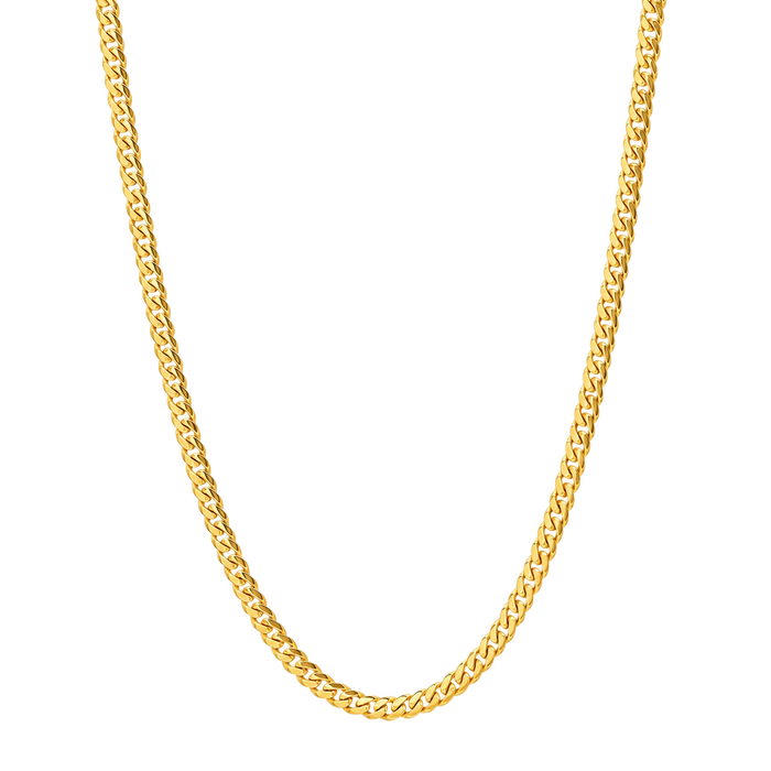 3MM Miami Cuban Link Chain studio product photo