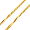 24K Yellow Gold 4MM Miami Cuban Link Chain studio product photo