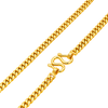 24K Yellow Gold 4MM Miami Cuban Link Chain studio product photo