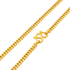 24K Yellow Gold 4.5MM Miami Cuban Link Chain studio product photo