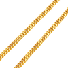24K Yellow Gold 5MM Miami Cuban Link Chain studio product photo