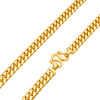 24K Yellow Gold 6MM Miami Cuban Link Chain studio product photo