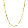 2.2MM Solid Plain Figaro Chain studio product photo