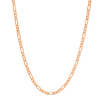 2.2MM Solid Plain Figaro Chain studio product photo
