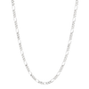 3.2MM Solid Plain Figaro Chain studio product photo