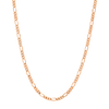 3.2MM Solid Plain Figaro Chain studio product photo