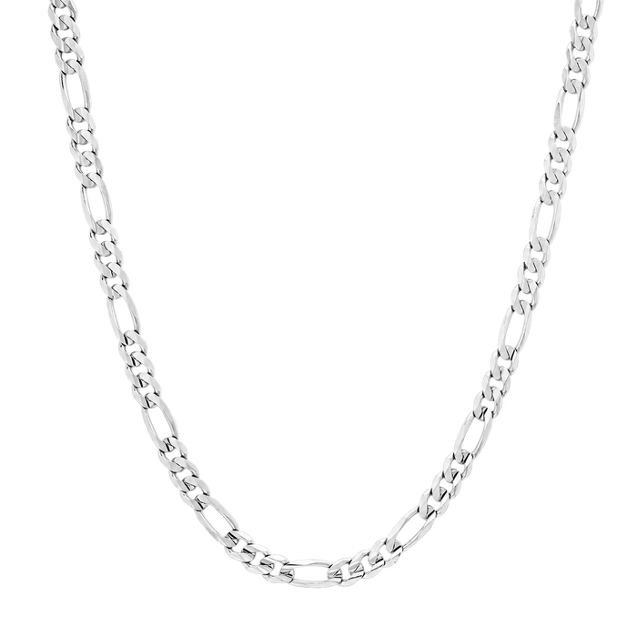 5MM Solid Plain Figaro Chain studio product photo