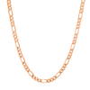 5MM Solid Plain Figaro Chain studio product photo