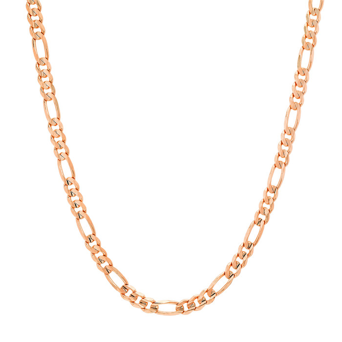 5MM Solid Plain Figaro Chain studio product photo