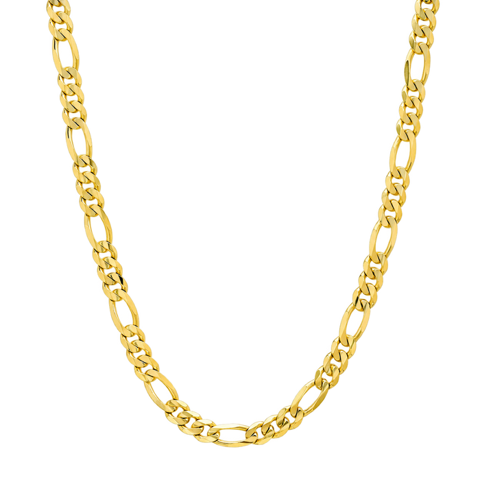 5.5MM Solid Plain Figaro Chain studio product photo
