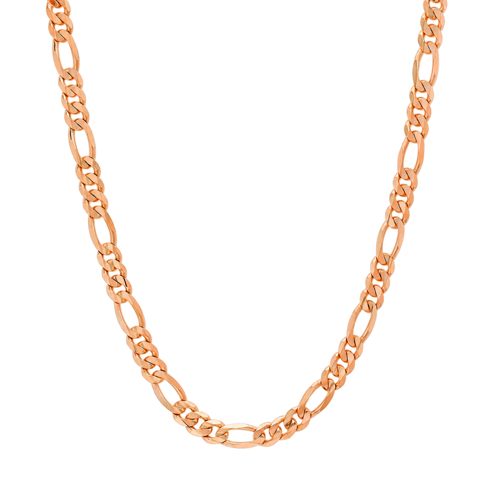 5.5MM Solid Plain Figaro Chain studio product photo