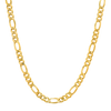 6MM Solid Plain Figaro Chain studio product photo