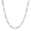 6MM Solid Plain Figaro Chain studio product photo