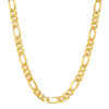 7.5MM Solid Plain Figaro Chain studio product photo
