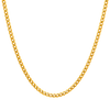 3.5MM Solid Diamond-Cut Franco Chain studio product photo