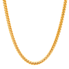 4MM Solid Plain Franco Chain studio product photo