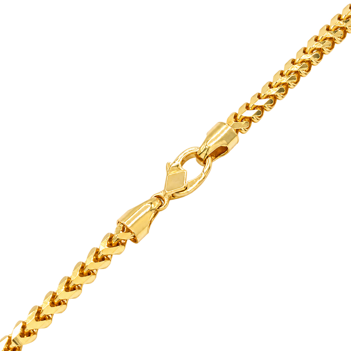 5MM Diamond Cut Franco Chain studio product photo