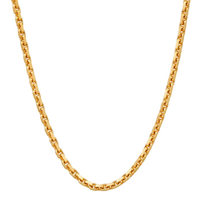 2MM Solid Heavy Link Chain studio product photo