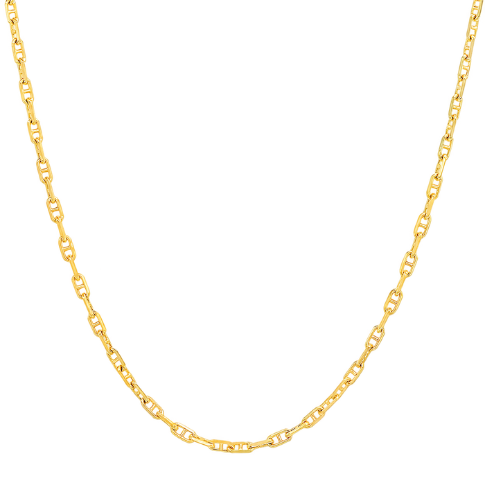 2MM Solid Alternating Mariner Chain studio product photo