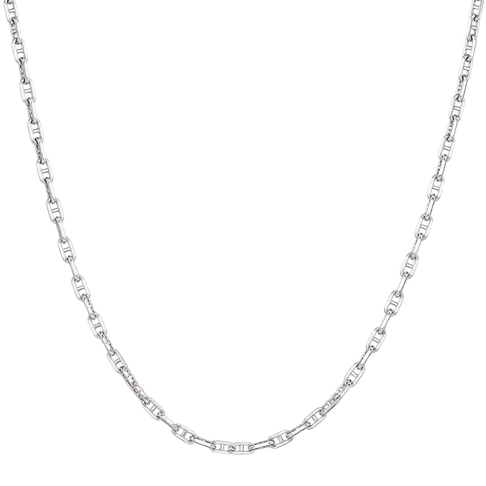 2MM Solid Alternating Mariner Chain studio product photo