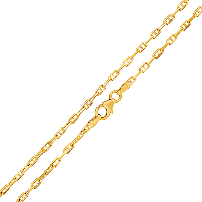 2MM Solid Alternating Mariner Chain studio product photo