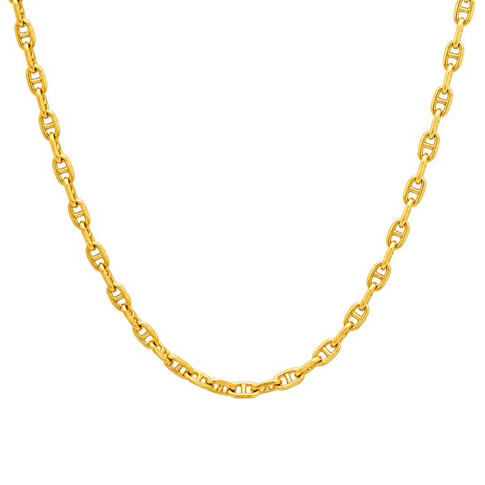 2.8MM Solid Alternating Mariner Chain studio product photo