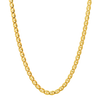 4MM Solid Diamond-Cut Mariner Chain studio product photo