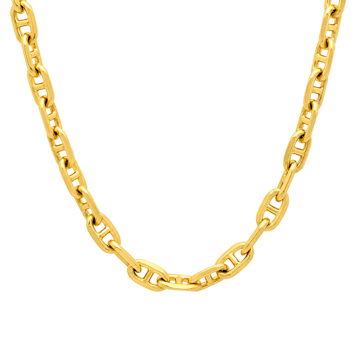 6MM Solid Alternating Mariner Chain studio product photo