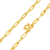 2.5MM Paper Clip Chain studio product photo