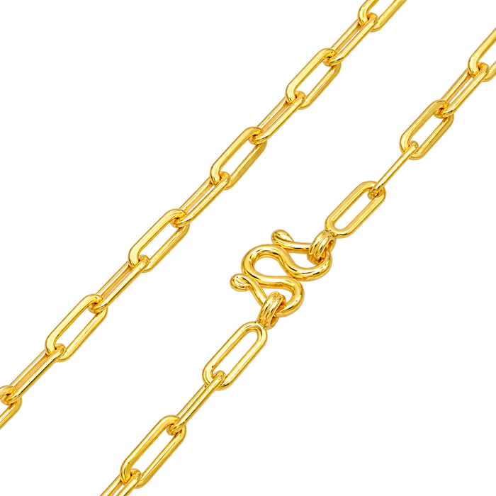 2.5MM Paper Clip Chain studio product photo