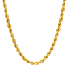 4MM Solid Diamond-Cut Rope Chain studio product photo
