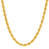6MM Solid Diamond-Cut Rope Chain studio product photo