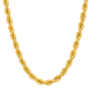 7MM Solid Diamond-Cut Rope Chain studio product photo