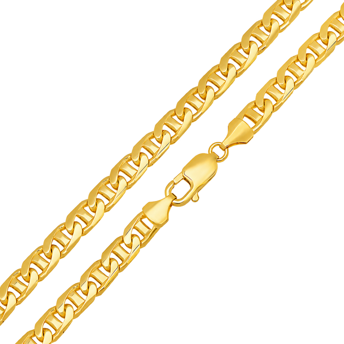 6.5MM Solid Yacht Link Chain studio product photo