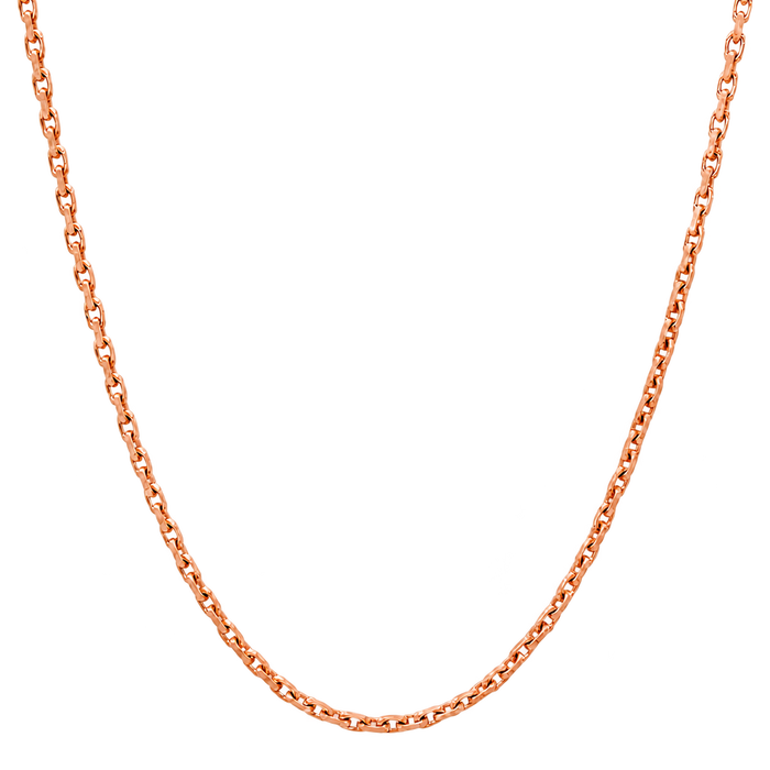 2MM Squared Cable Link Chain studio product photo