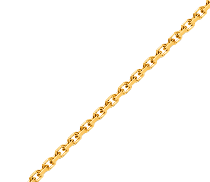 3MM Squared Cable Link Chain studio product photo