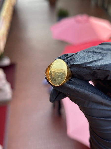 Oval Signet Ring — original photograph 1