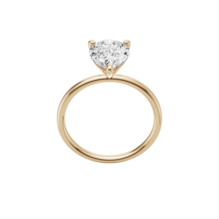 Pear Solitaire Engagement Ring