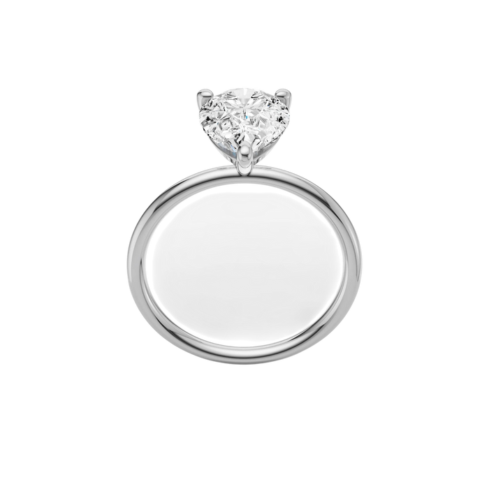 Pear Solitaire Engagement Ring