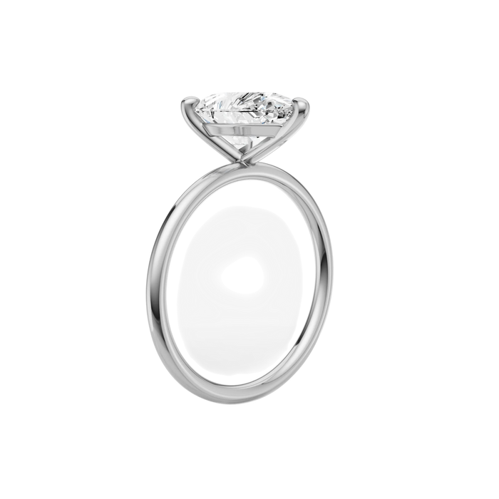 Pear Solitaire Engagement Ring